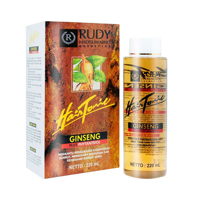 Rudy Hadisuwarno Hair Tonic Ginseng Plus Phytantriol Tonic Rambut