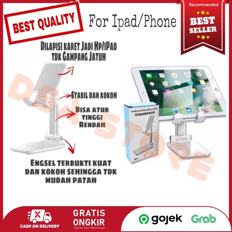 Jual Stand Phone Holder Hp Lipat Portable Hp Tab Stand Holder Dudukan