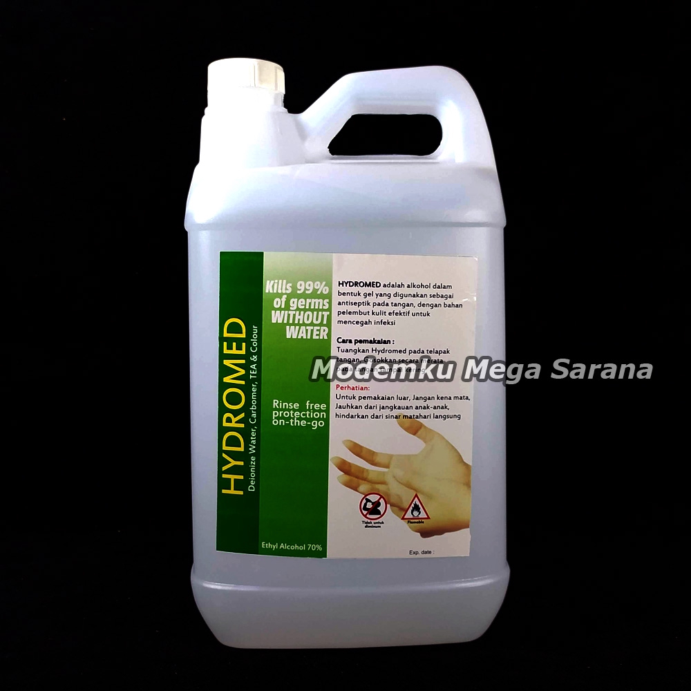 Hydromed Hand Sanitizer Gel 5 Liter Jogja