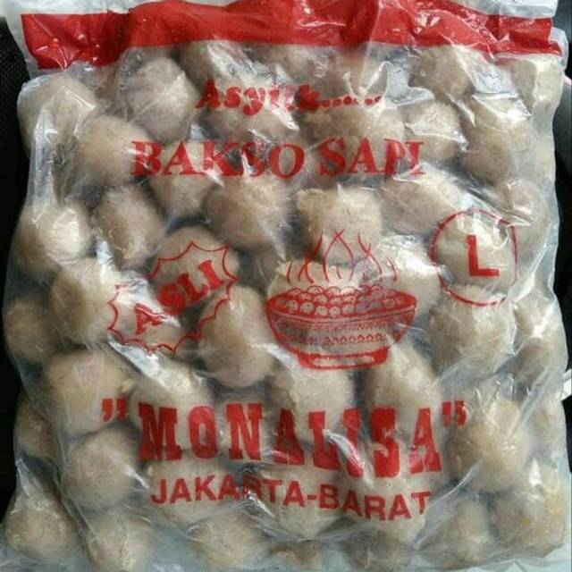 

Bakso Sapi Monalisa L 100pcs