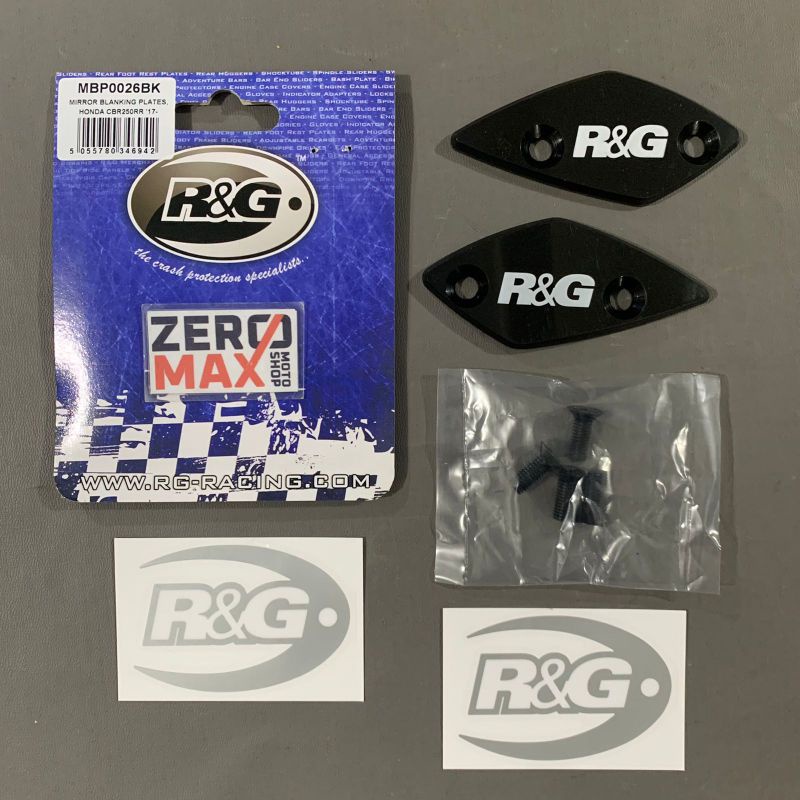 Mirror Blanking Cover Tutup Spion R&G RnG RG Racing Honda CBR250RR CBR 250RR ORIGINAL