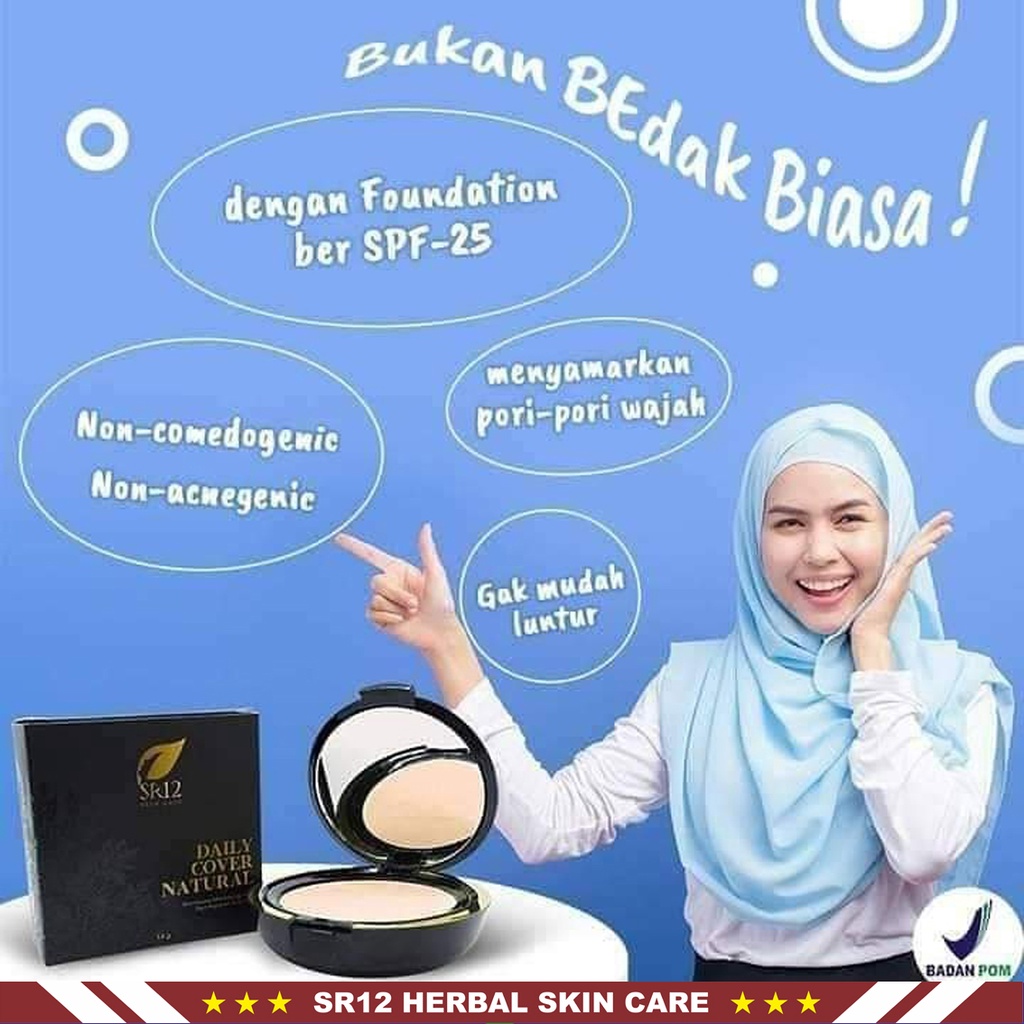 Bedak SR12 | Daily Cover Natural | Daily Cover Sheer Pink | Daily Cover Beige | Exclusive Compact Powder Natural | Exclusive Compact Powder Sheer Pink | Bedak Wajah SR12 Skincare | Bedak Padat