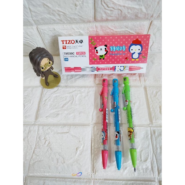 

1 PCS / 1 BIJI!! Pensil mekanik 2.0mm/pensil mekanik isi besar/mechanical pensil 2.0mm/pensil anak murah lucu