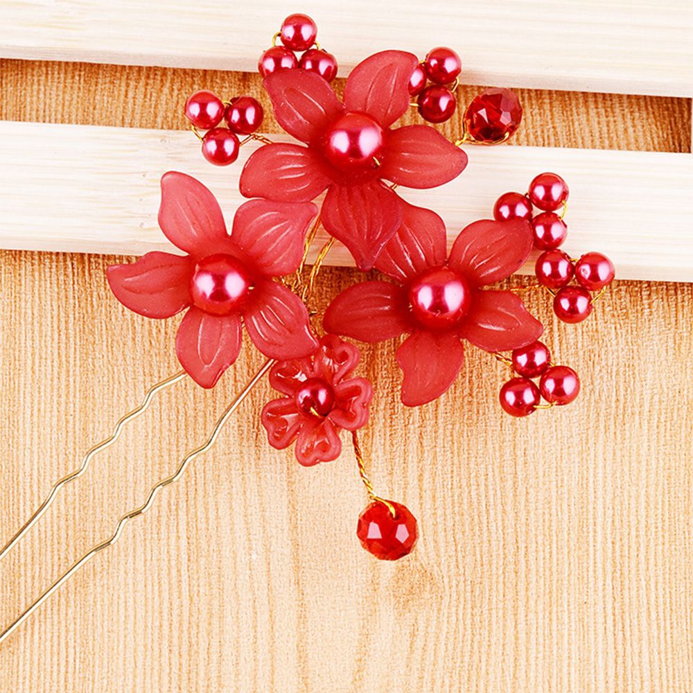 Needway  Hairpin Plait Accessories Beautiful Hair Jewelry Bride Hairpin