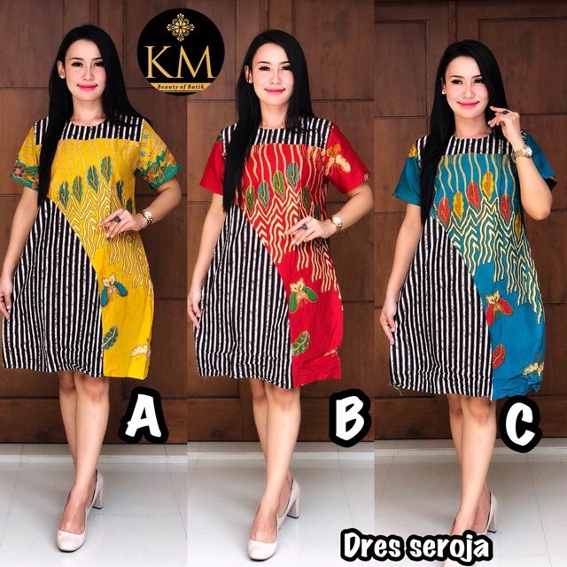 Dress Seroja batik