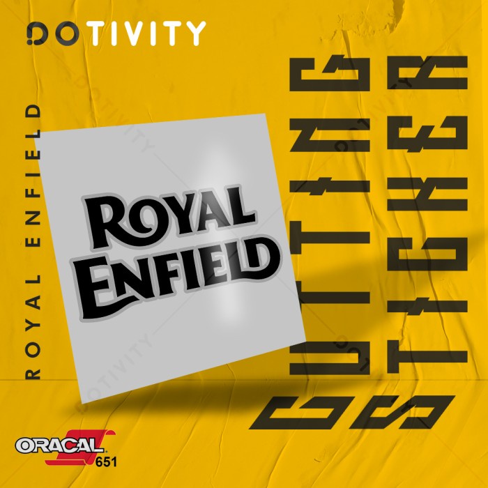 

Cutting Sticker ROYAL ENFIELD