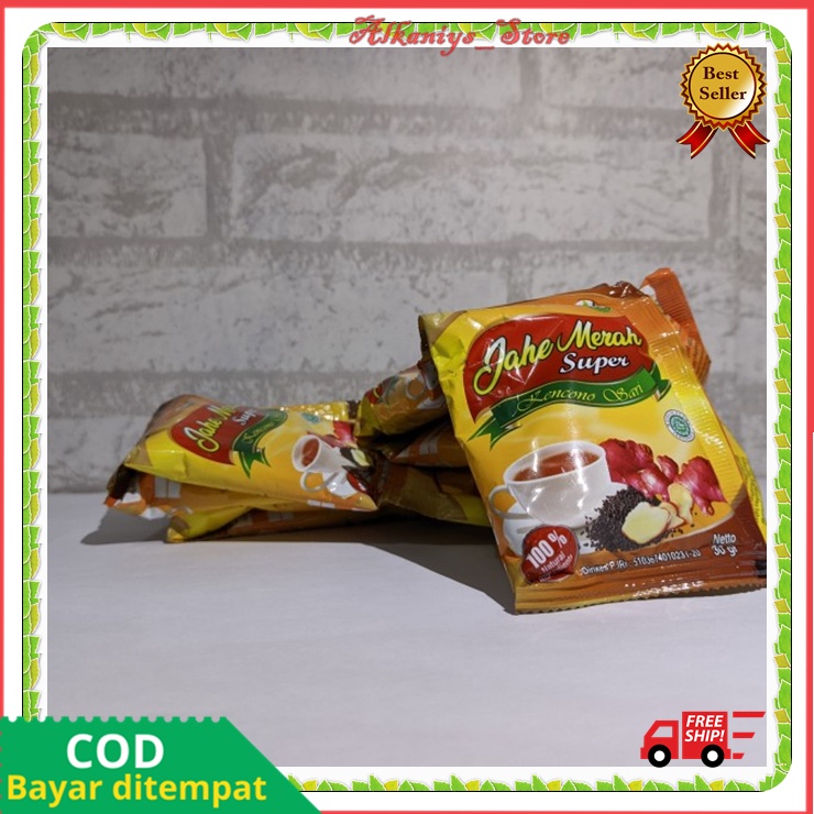 

Jahe Merah Bubuk Original Tanpa Gula Minuman Murni Jahe Merah Super Kencono Sari Sashet Instan Renteng