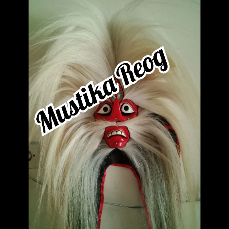 topeng. topeng ganong. topeng ganongan.topeng bujangganong. topeng ganong fuull rambut kuda