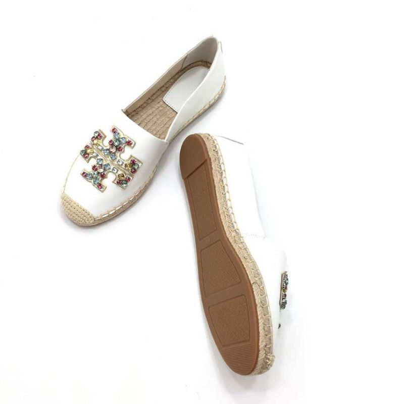 TORY BURCH Ines Embelisshed Espadrilles