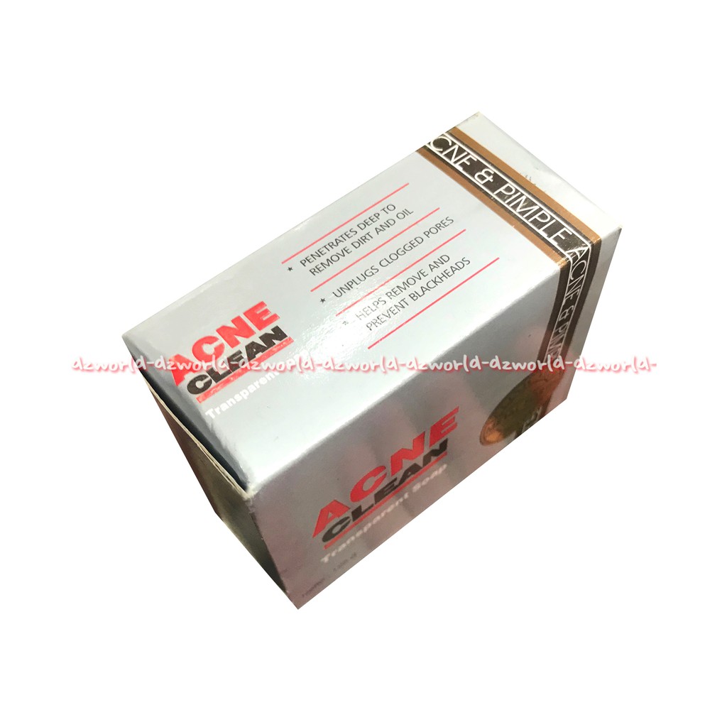 Acne Clean Transaparent Soap 125gr Sabun membersihkan kulit berjerawat