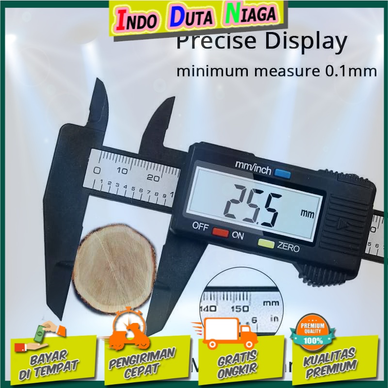 Taffware Jangka Sorong Digital Vernier Caliper LCD Screen - JIGO-150