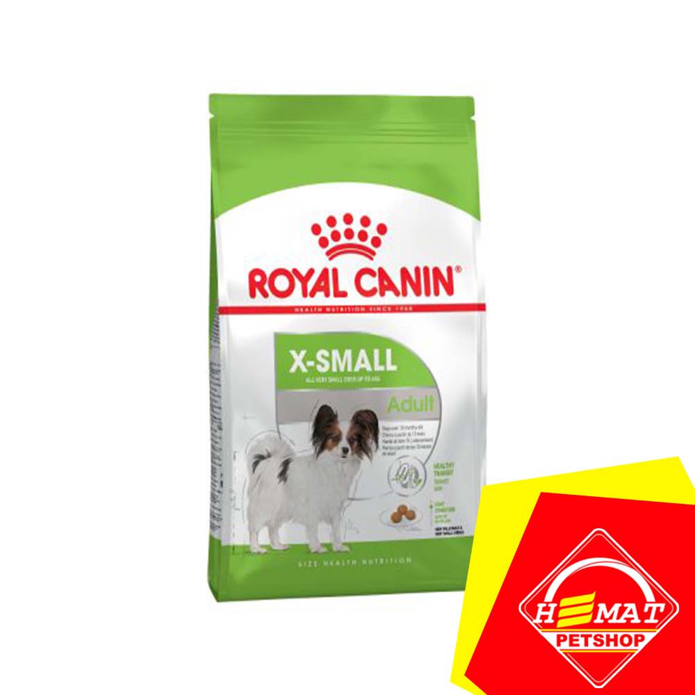 Royal Canin X-Small Adult 500gr / Makanan anjing small 500 gram