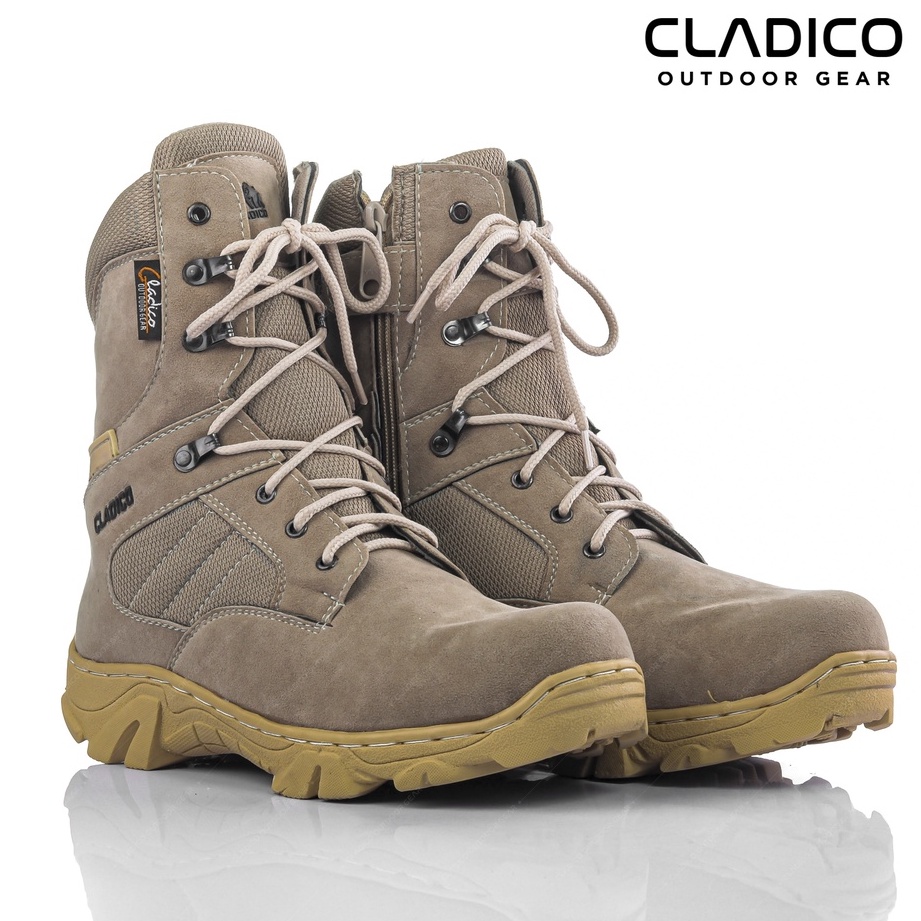 Sepatu Safety Boots Ujung Besi Pria Cladico Rockwell High Kekinian Terlaris