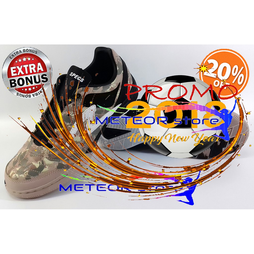 Sepatu Futsal SPECS - METASALA SHOWTIME MOCCA