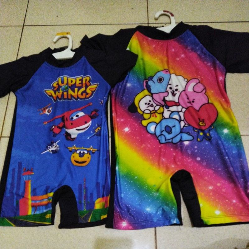 baju renang anak motif 1-12 tahun