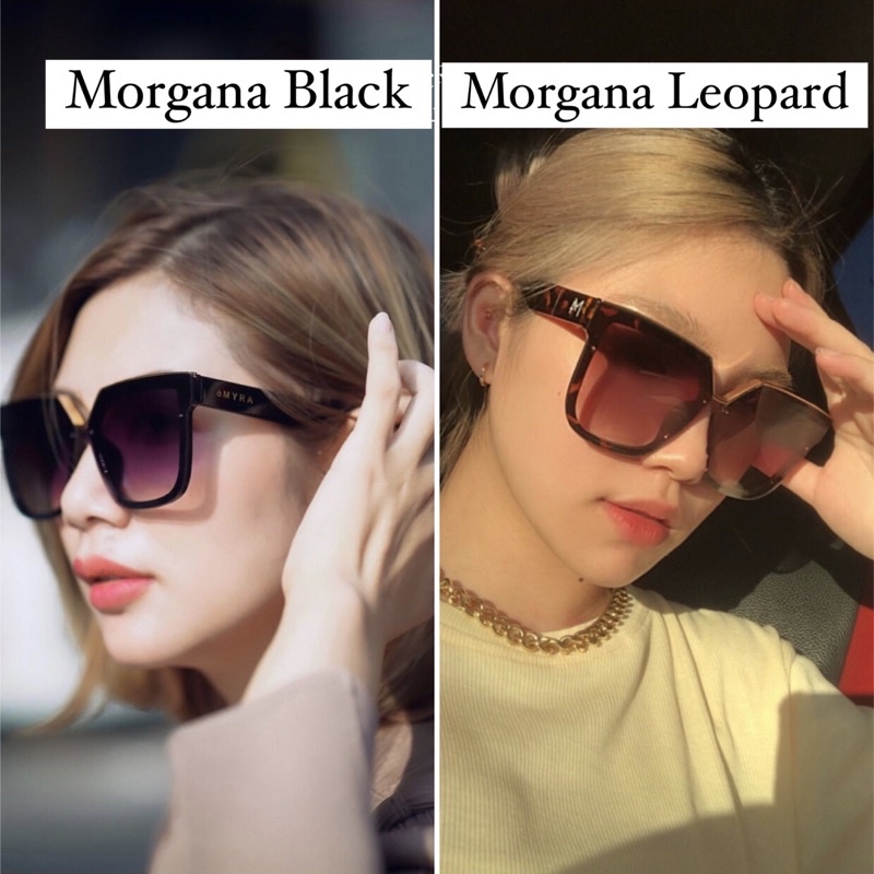 iwearmyra morgana full black ruby leopard brown polarized sunglasses kacamata kaca mata i wear myra
