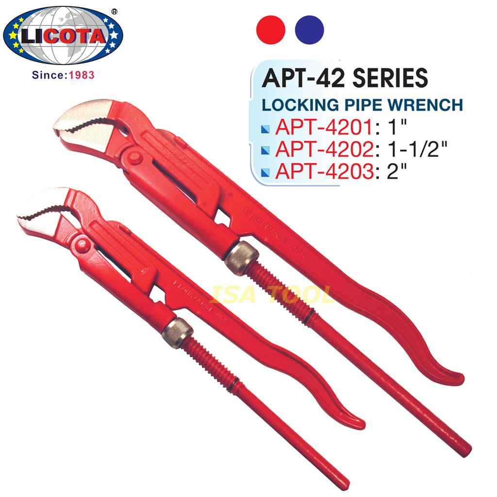 KUNCI PIPA 2 INCH LICOTA LOCKING PIPE WRENCH APT4203