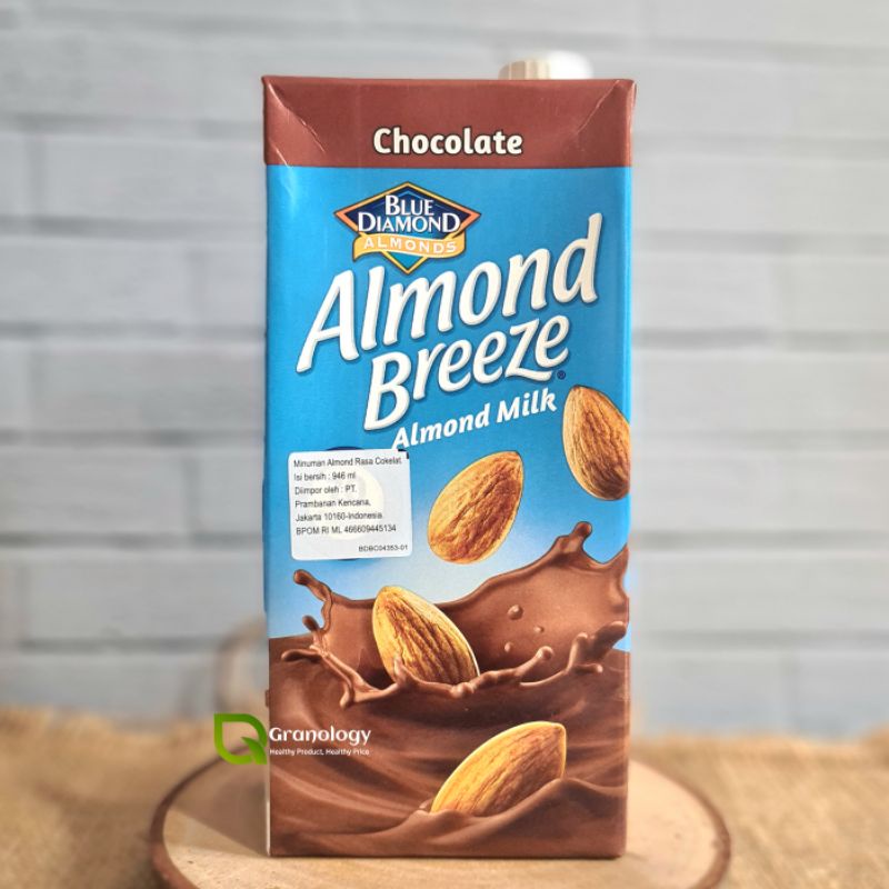 Blue Diamond Almond Breeze Milk / Susu Almond 946 ml - Chocolate