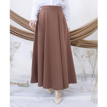 ROK PANJANG SPANDEK JERSEY JUMBO WANITA ROK PANJANG JUMBO XXL ROK JERSEY PANJANG JUMBO