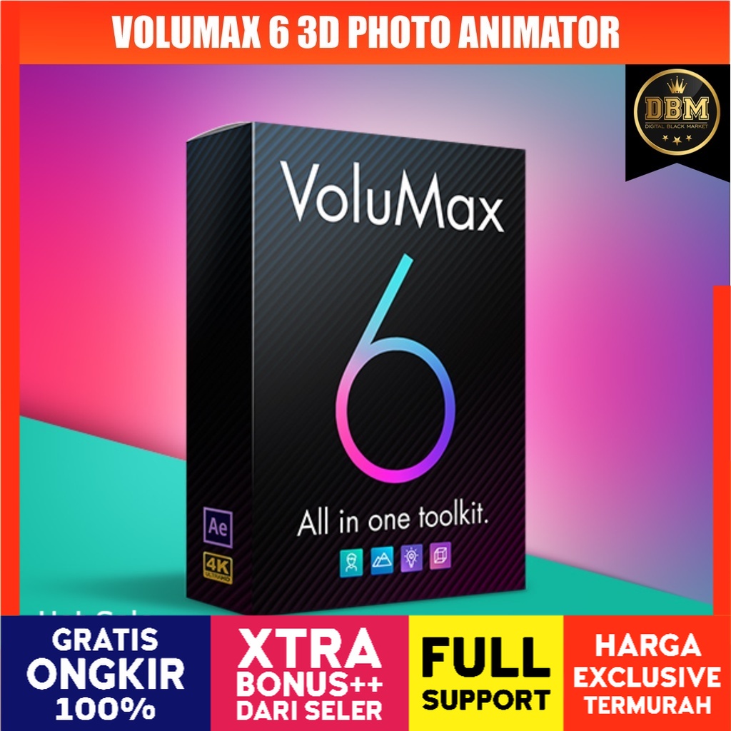 VoluMax 6 3D Photo Animator After Effects Project Files