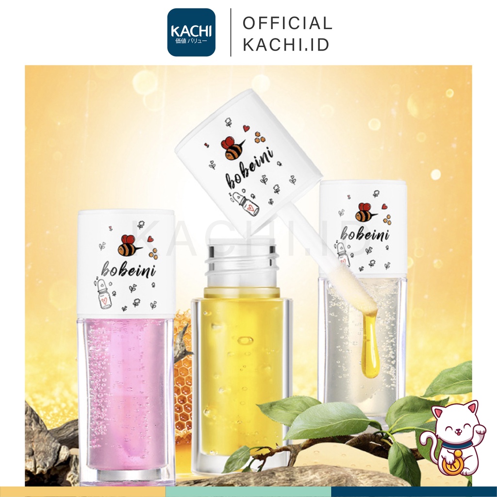 KACHI - BOBEINI Honey Lip Gloss Lip Tint Lip Oil Lips Treatment Glossy Serum Mencerahkan BO006