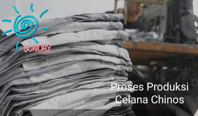 Celana Panjang Chino Pria | Celana Denim | Celana Pensil CREAM HITAM