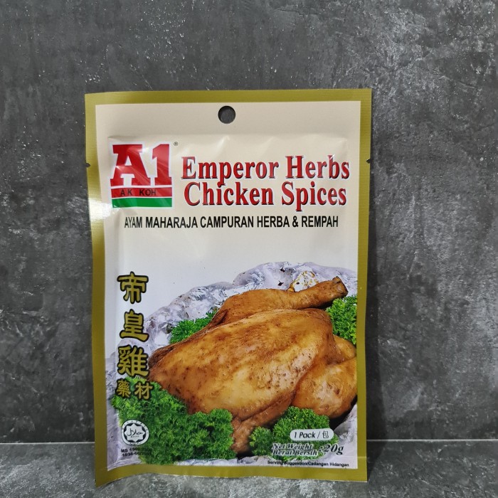 

Ready- Bumbu Ayam A1 Emperor Herbs Chicken Spices 20G