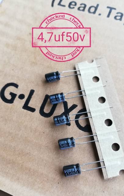 4,7UF50V G-LUXON