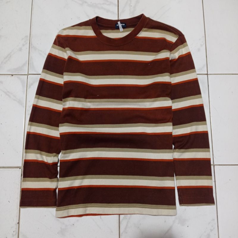 Longslive Uniqlo / Kaos lengan panjang Uniqlo Second