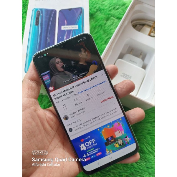 HANDPHONE HP SECOND BEKAS. REALME XT PUTIH 8/128 FULLSET MULUS 95%