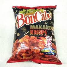 

PACK Bon Cabe Makaroni Lv 15 Snack Krispi Pedas Jumbo - 150gr