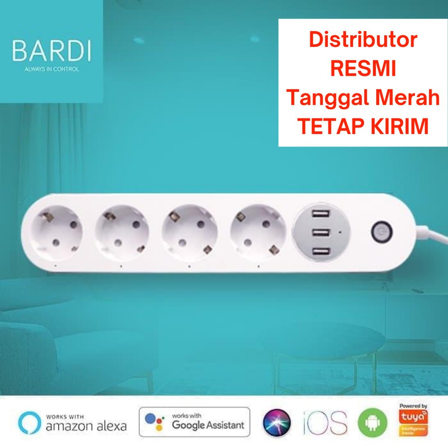 BARDI WORKSTATION Bundle - Smart LED Strip, Adaptor 1a &amp; Power Strip