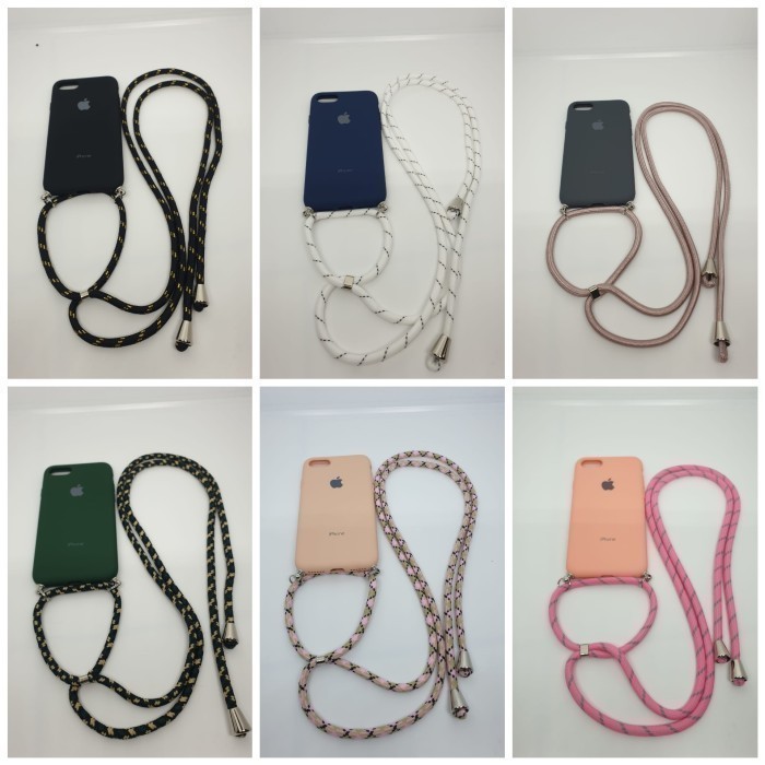 Vivo Y91 Soft Case Rubber Anti Noda Tali Gantung