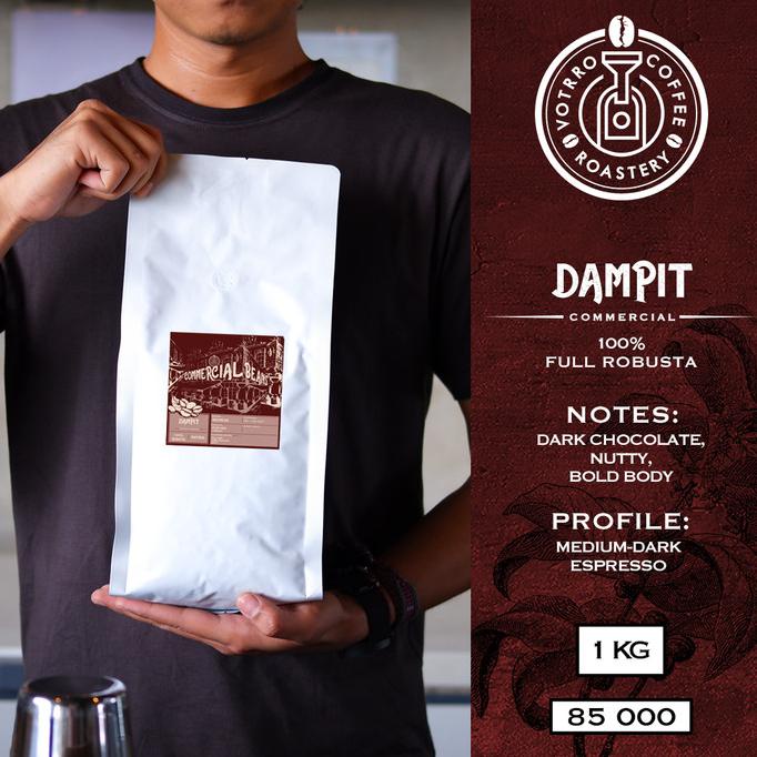 

Biji Kopi 100% Full Robusta Dampit Roasted Commercial - BEST PRICE