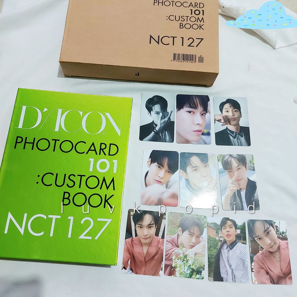 DICON 101 Photocard NCT 127 Binder & Doyoung Set PC