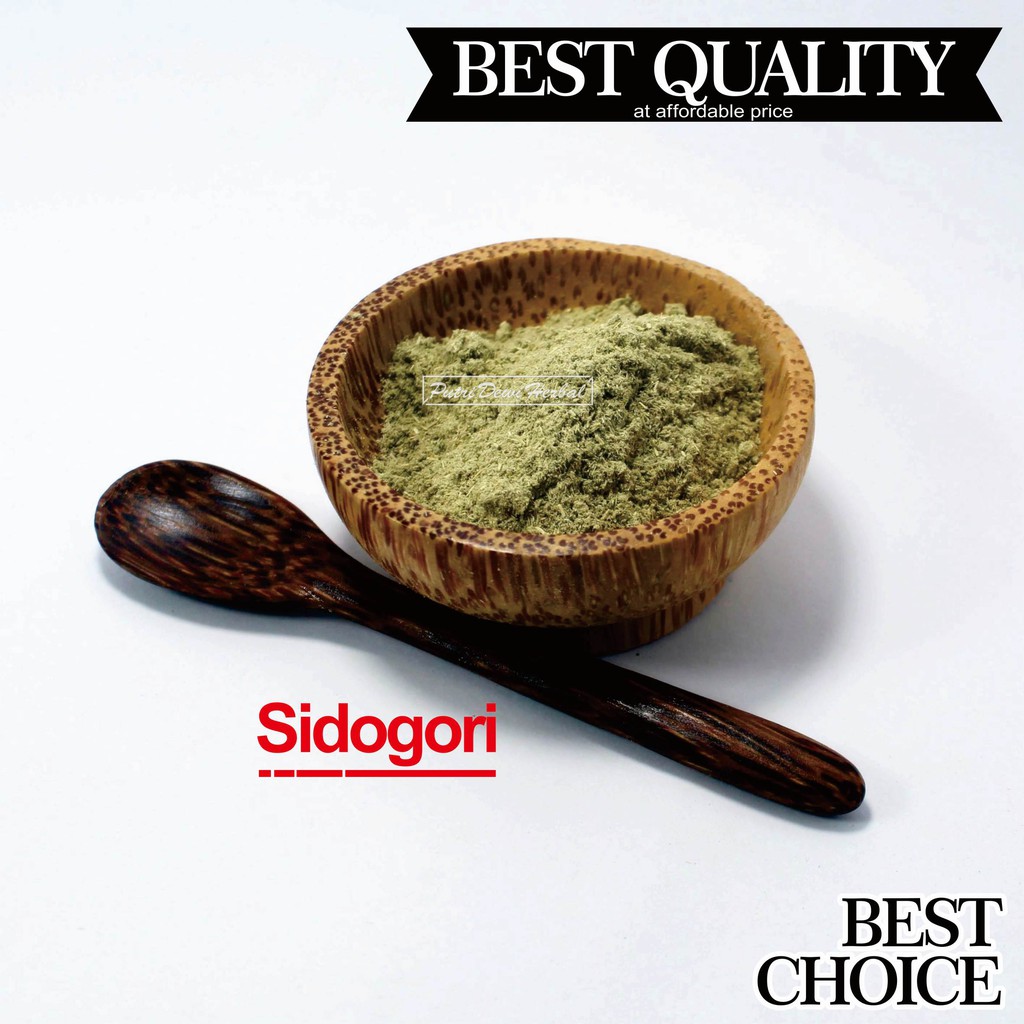 

Daun Sidogori Bubuk 1 Kg (1000 Gram) Serbuk Sidaguri - Seleguri(Sida rhombifolia Powder)