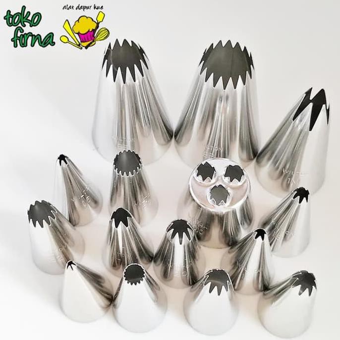 

Segera Miliki Spuit 6B Decorating Tip - Kerang Bintang - Open Star - No. 6B Diskon