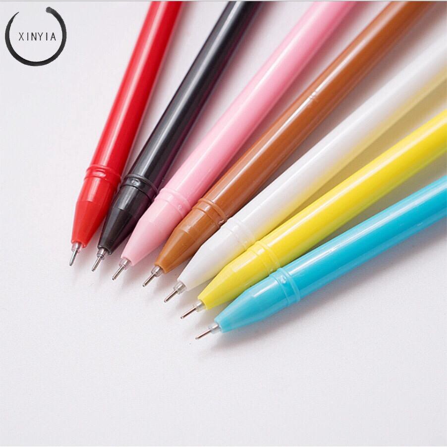 BOLPOINT GEL CUTE BLACK INK GEL PEN KAWAII CARTOON PEN GEL BOLPEN GEL