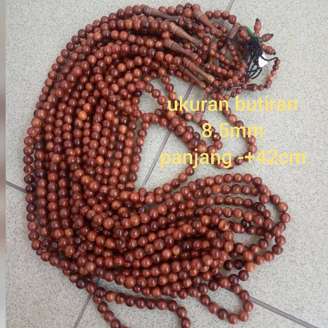 TASBIH 99 KAOKAH KOKKA BULAT 8.5MM
