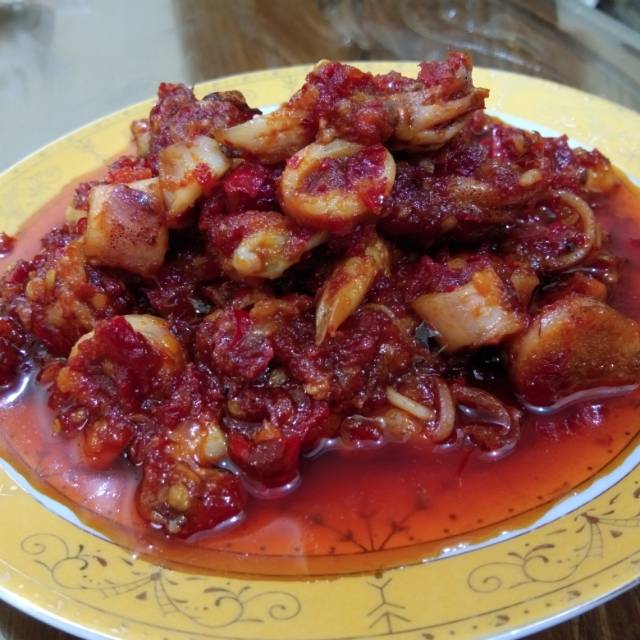 

Sambal cumi pedas 250g(sambal mami ulalaah) termurah