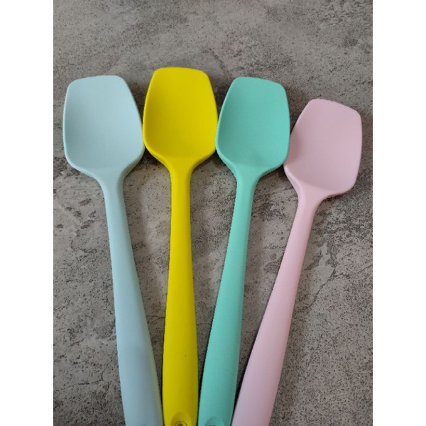 spatula sendok tahan panas warna pastel