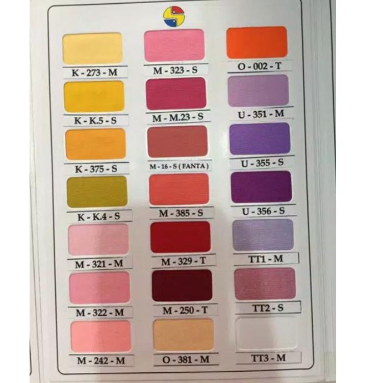 Bagus Dipakai.. KAIN KATUN COTTON OXFORD OSFOR ASLI T.8800 SAWAICHI SARIWARNA SARI WARNA METERAN GRA