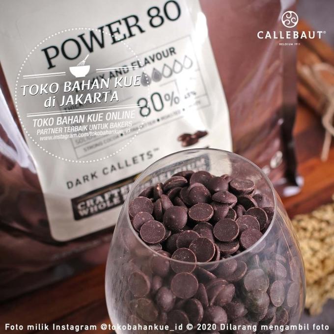 

Callebaut Dark Couverture POWER 80% 250gr Cokelat Chocolate Coin Pahit TERLARIS TERPERCAYA ORIGINAL