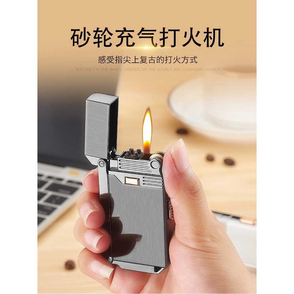 Firetric Korek Api Elektrik Pulse Plasma Arc Lighter 2 in 1