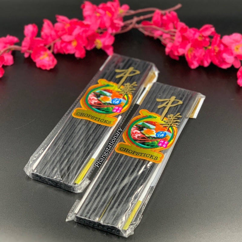 Sumpit Chopsticks melamin warna hitam