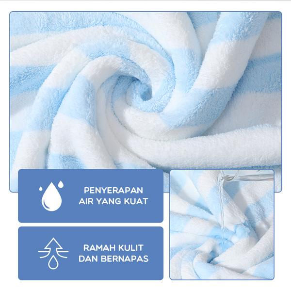 SAMONO ST10 HAIR MAGIC TOWEL HANDUK PENGERING RAMBUT LAP HANDUK KECIL KERAMAS