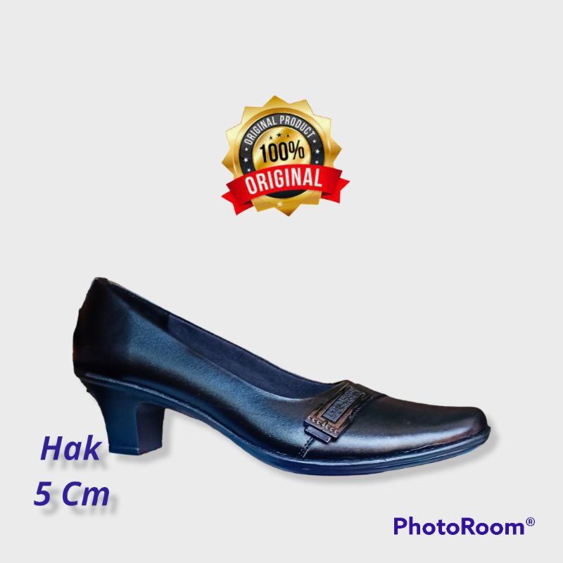 BL39 Sepatu Kerja Wanita Sepatu Pantofel Wanita Hak 5 Cm