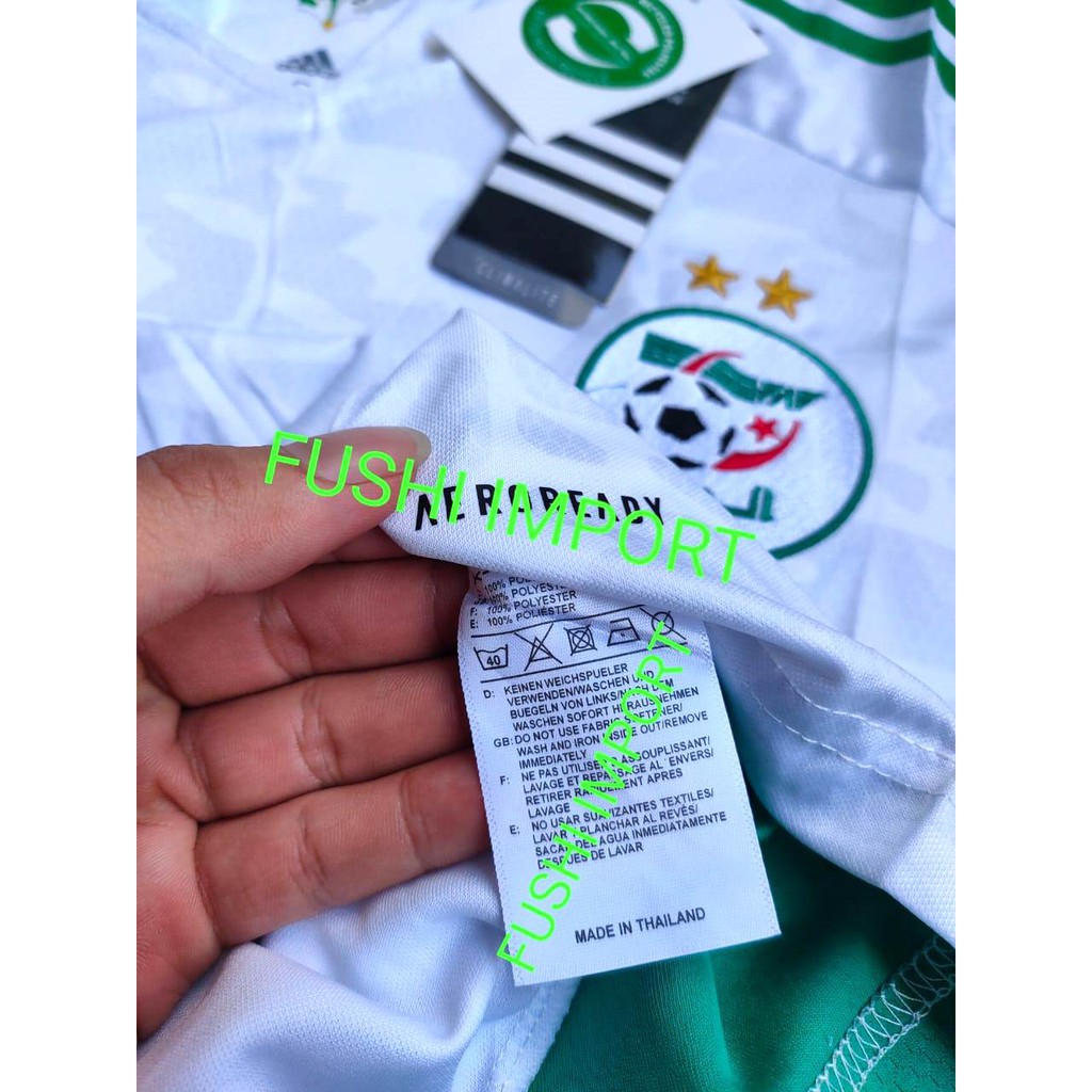 HQ JERSEY BOLA ALGERIA HOME 2021 EURO GO HIGH QUALITY