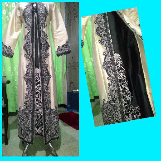 BAJU PESTA BORDIR MUTIARA