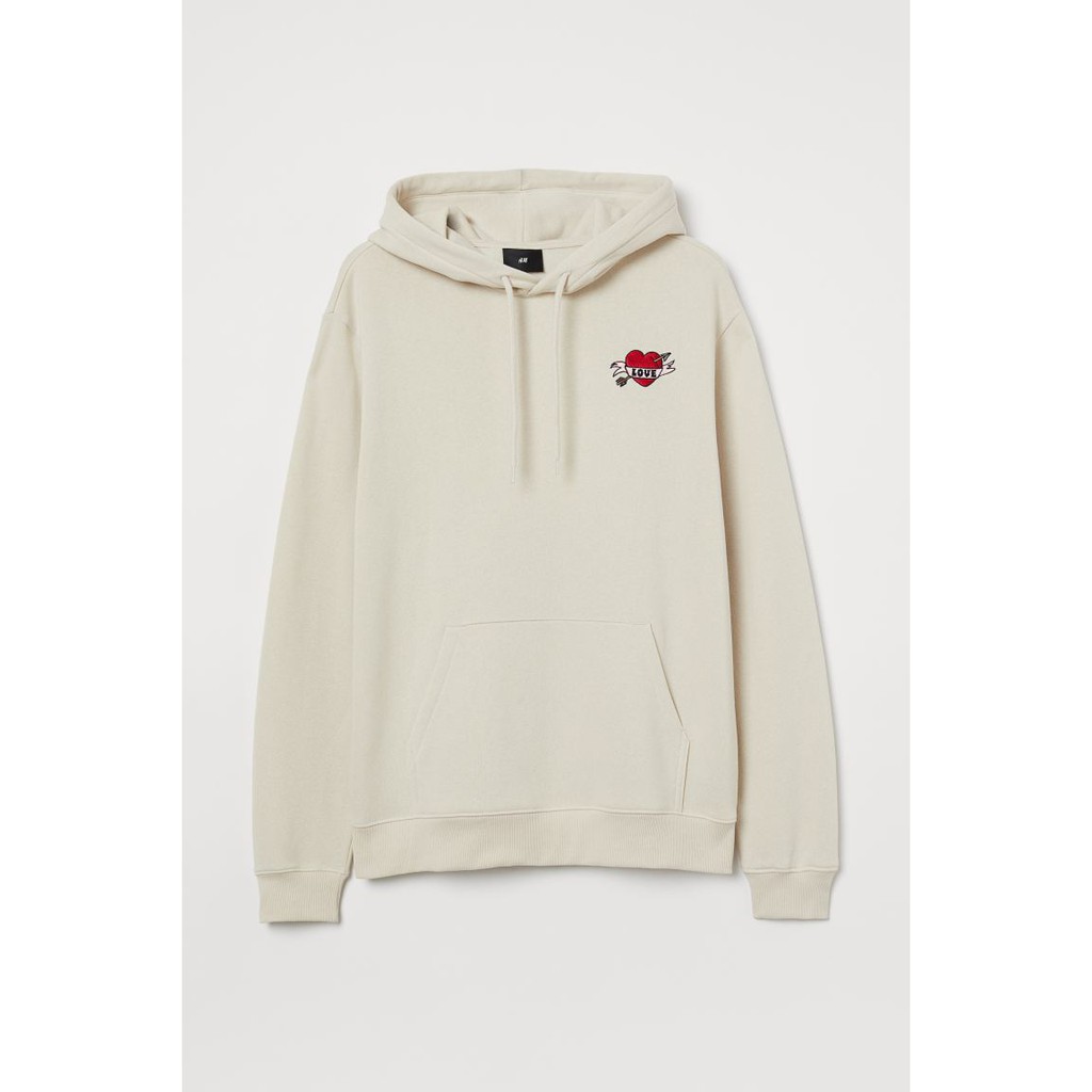 HNM LOVE BEIGE HOODIE *NEW EDITION*